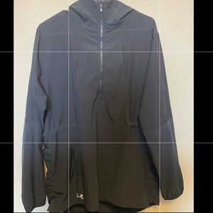 Under Armor Half Zip Running Windbreaker/Hoodie